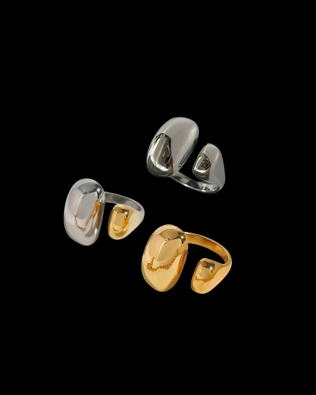 Aurora Pebble Ring