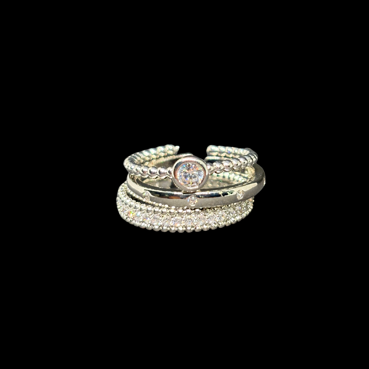 Aurora Stackable Ring Set