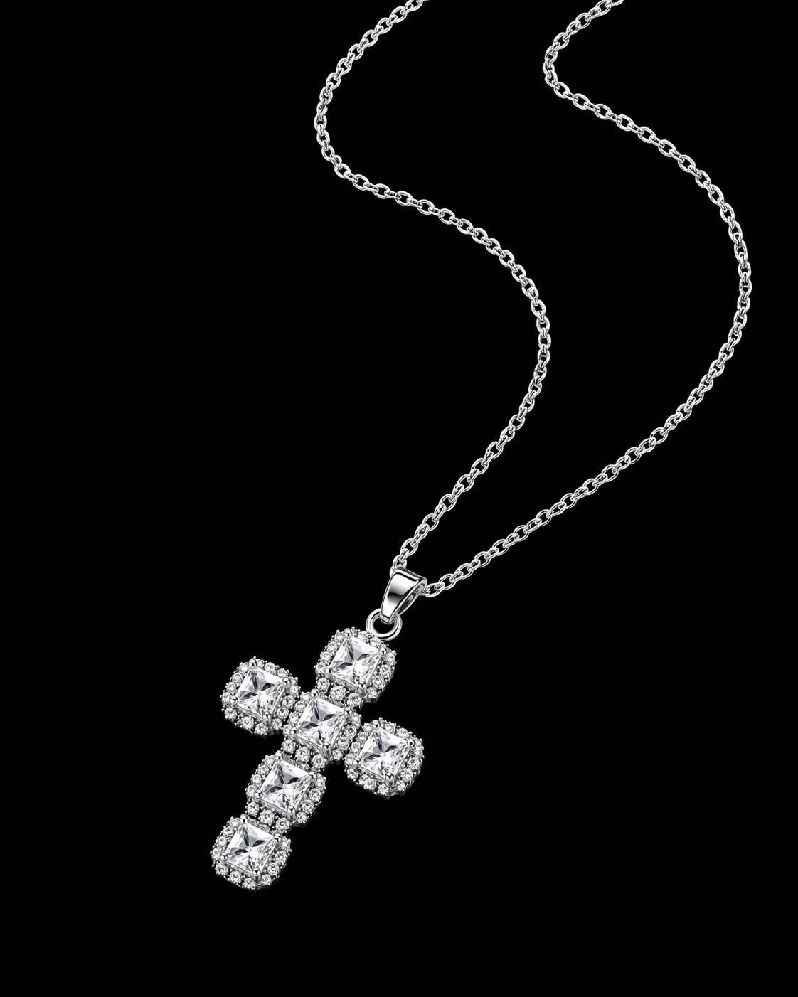 Radiance Cross Necklace