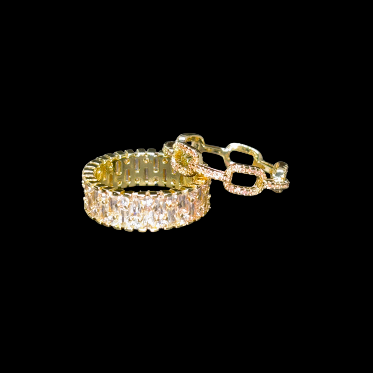 Radiance Duo Ring Set