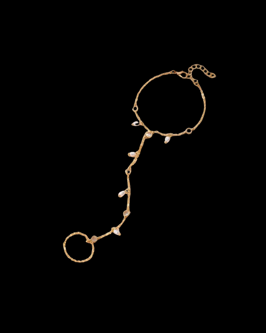 Serena Pearl Hand Chain