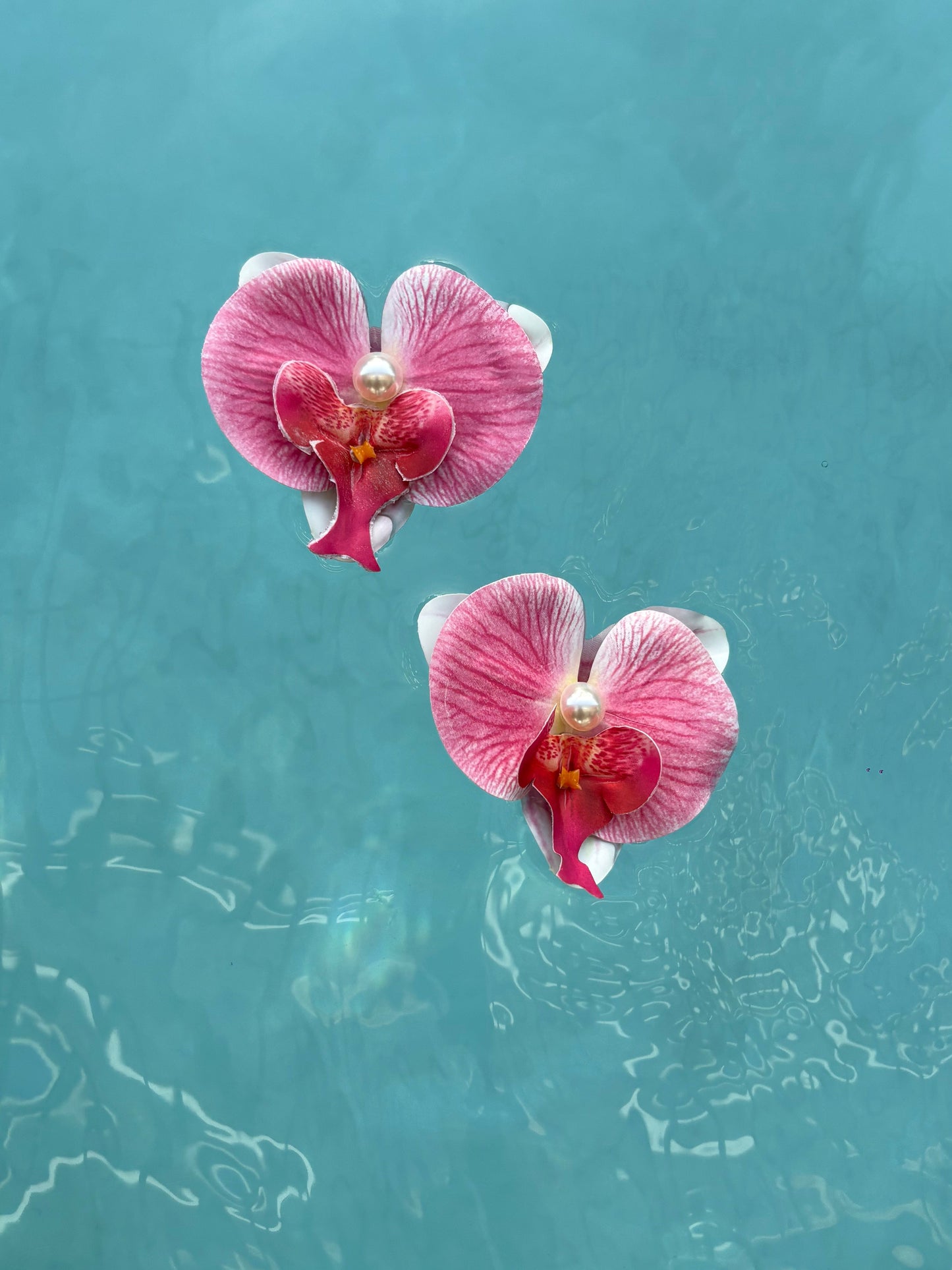 Orquídea Rosada Earrings