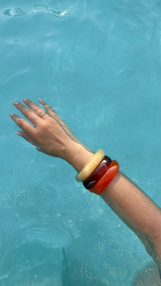 Sunset Bloom Bangles Collection