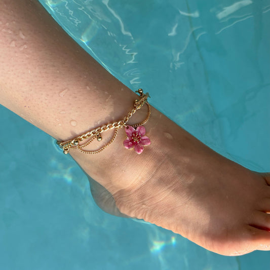 Flor Eterna Anklet