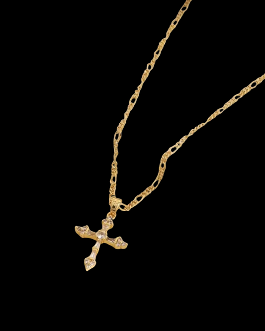 Eterna Cross Necklace