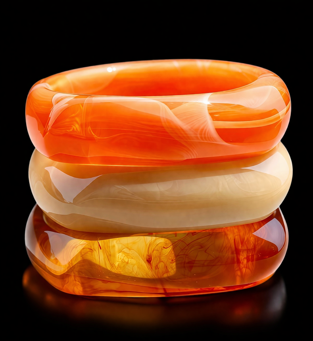 Sunset Bloom Bangles Collection