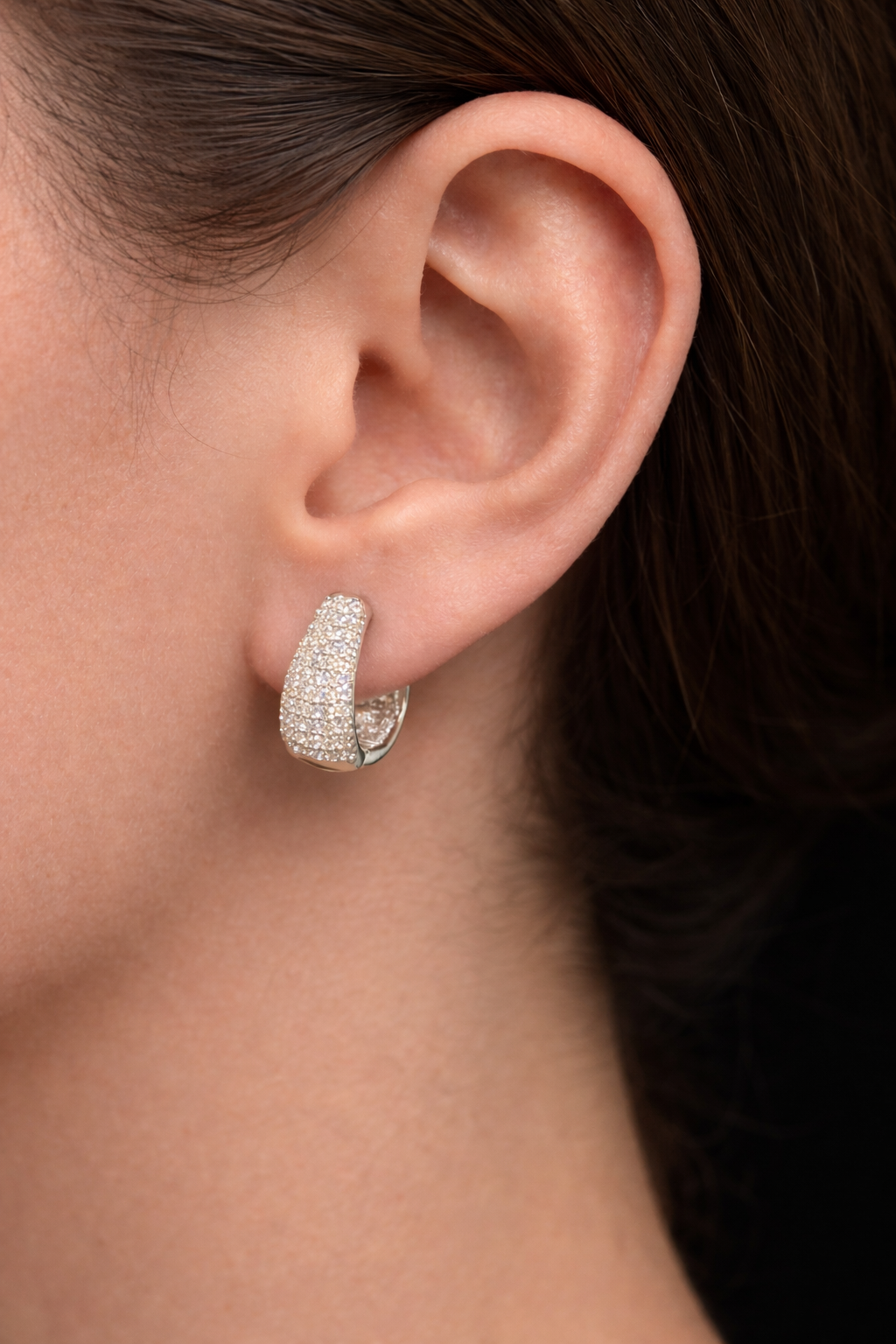 Mini Celine Hoops