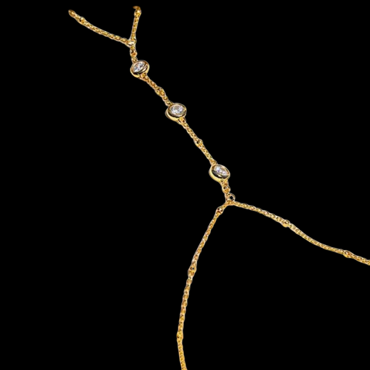 Diamanté Hand Chain